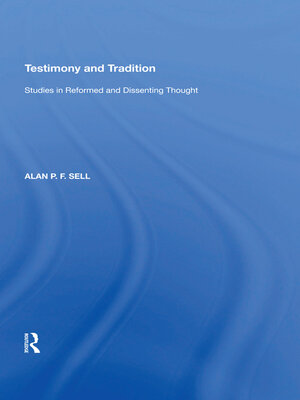 cover image of Testimony and Tradition